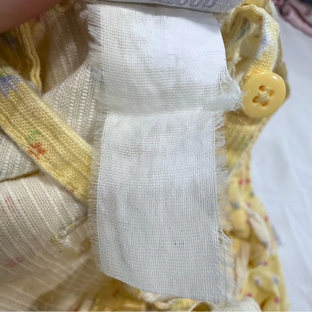 Y2K Carter's Sunny Floral Baby Romper Size 9-12 Months